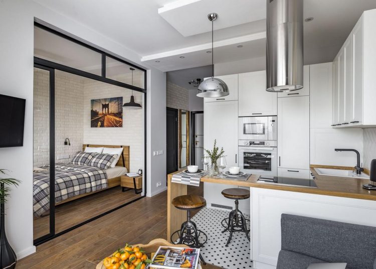 Világos, érdekes és tágasnak tűnik: kis 38m2-es lakás gardróbhelyiséggel