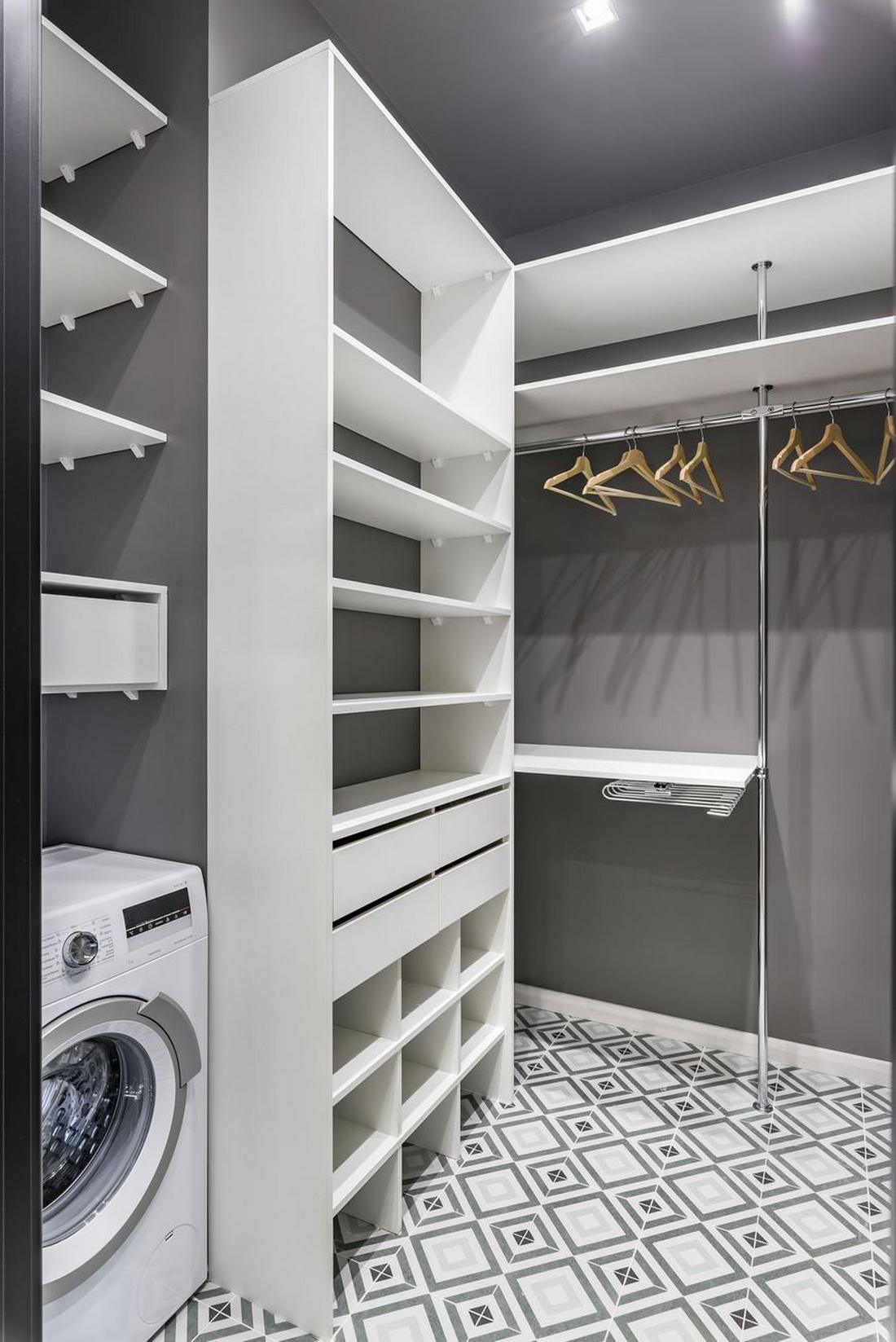 Világos, érdekes és tágasnak tűnik: kis 38m2-es lakás gardróbhelyiséggel Világos, érdekes és tágasnak tűnik: kis 38m2-es lakás gardróbhelyiséggel