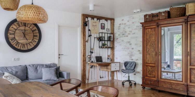 Álomotthonná vált a férfi saját ötletekkel, kreatívan berendezett lakása, 54 m2