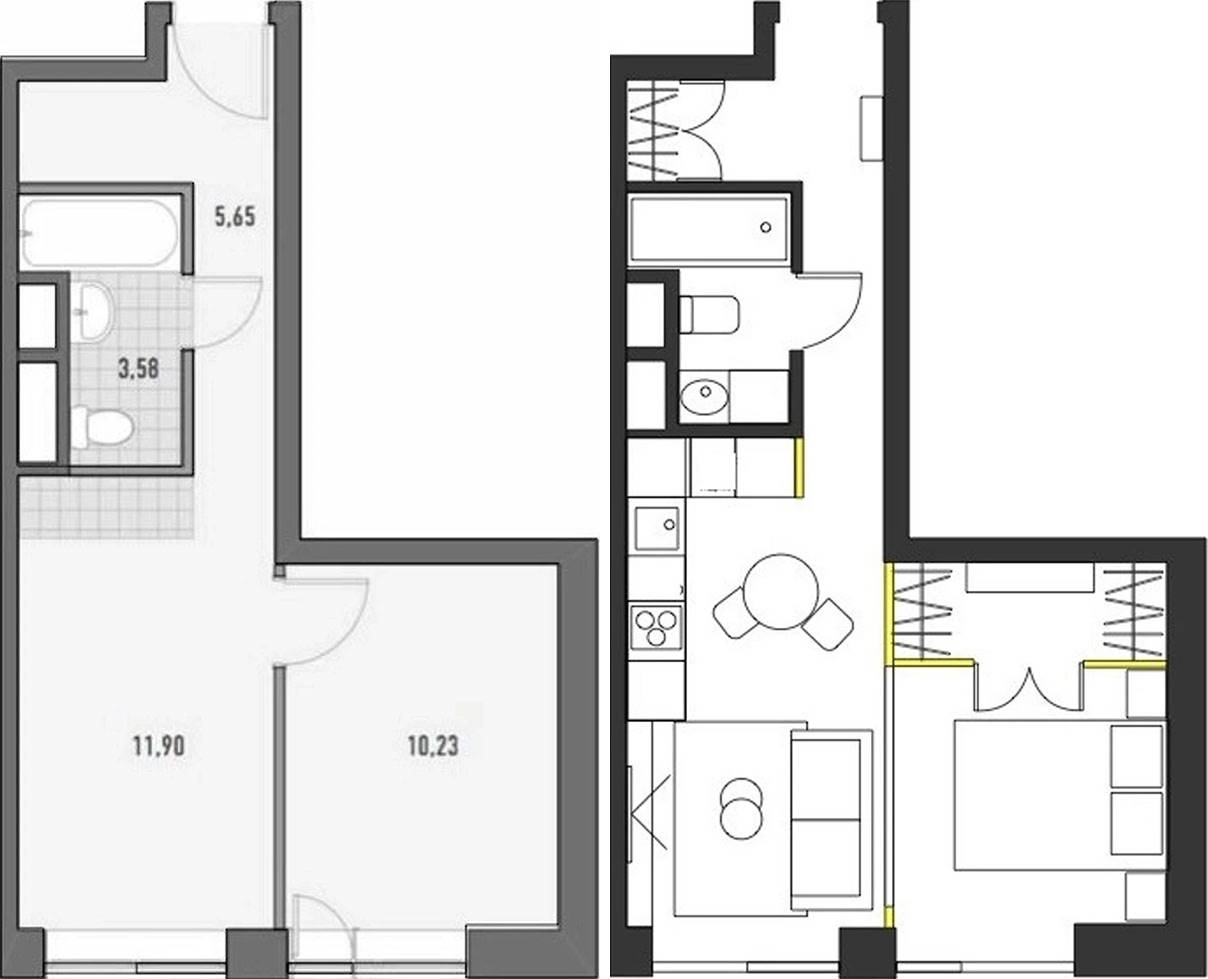 Egyedül élő édesanyjának újíttatta fel a kis 30 m2-es lakást a fiatal nő Egyedül élő édesanyjának újíttatta fel a kis 30 m2-es lakást a fiatal nő