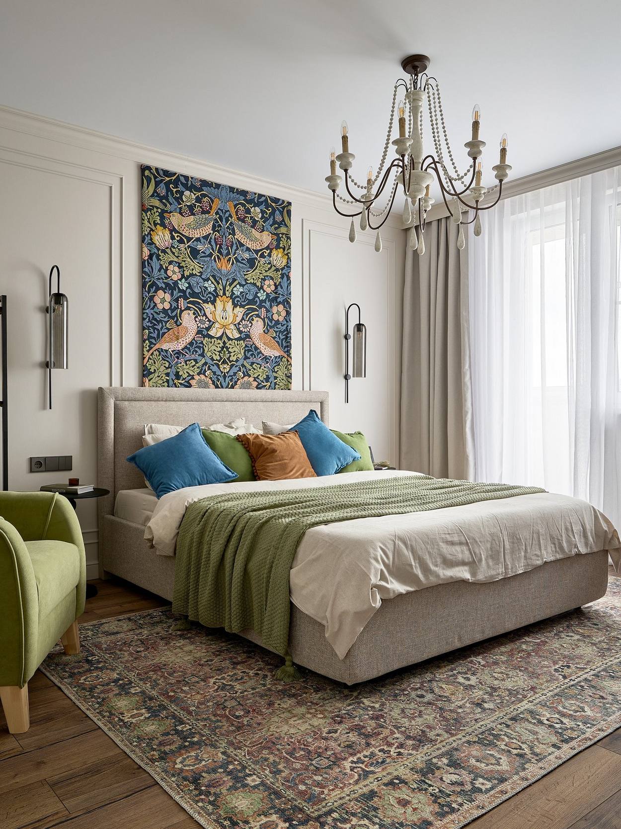 Egyetemista lányuknak rendezték be a szülők a 40 m2-es, egyszobás lakást