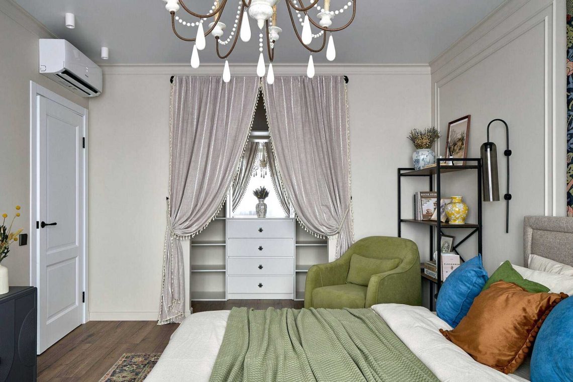 Egyetemista lányuknak rendezték be a szülők a 40 m2-es, egyszobás lakást