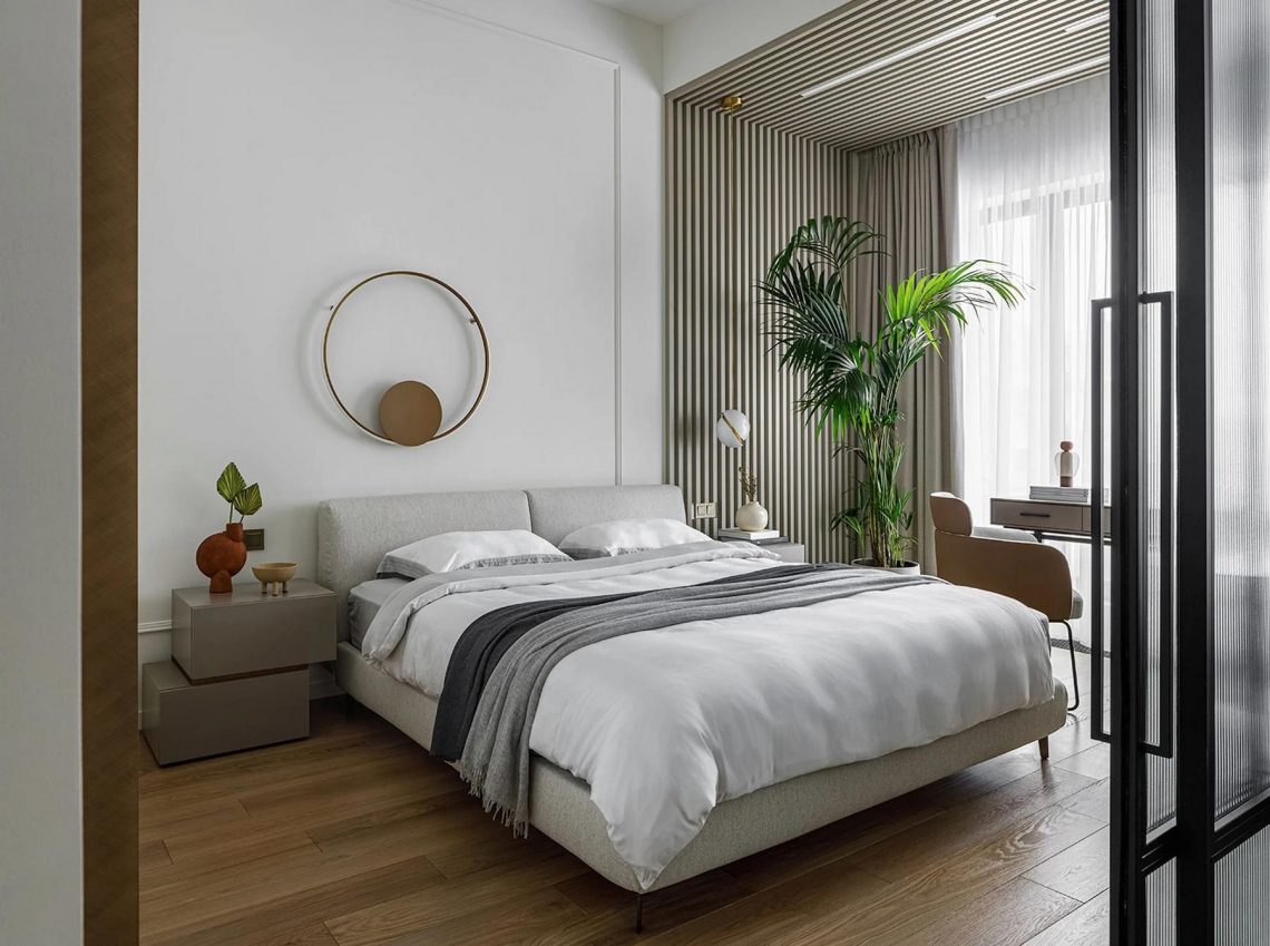 Fény és finom elegancia - szerkezetkész lakásból tágas, nőies otthon