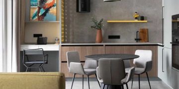 Férfias karakter: nem hétköznapi dizájnt kapott a 48 m2-es legénylakás