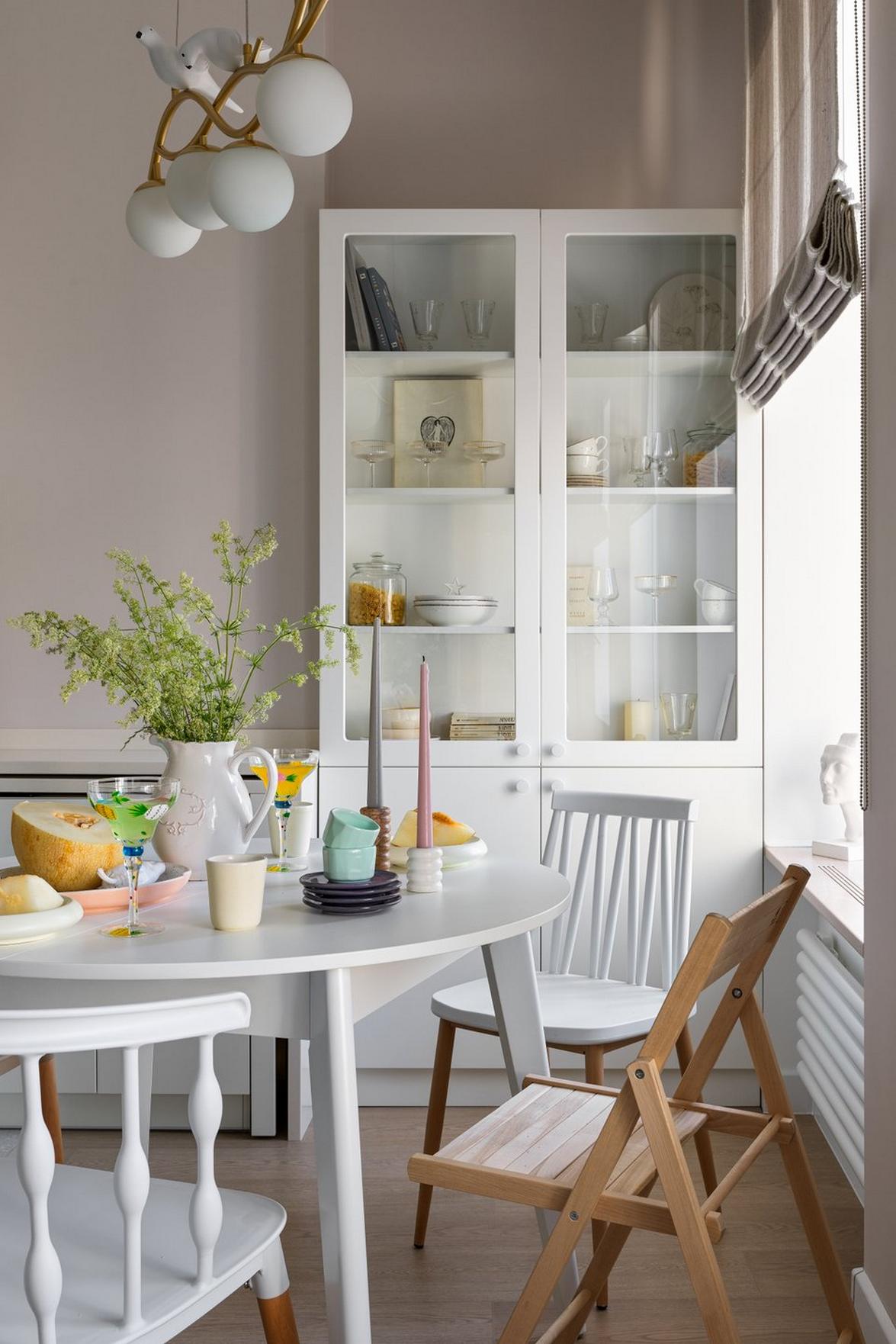 Fiatal doktornő otthona finom, tavaszt idéző enteriőrrel, 59 m2