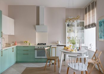 Fiatal doktornő otthona finom, tavaszt idéző enteriőrrel, 59 m2