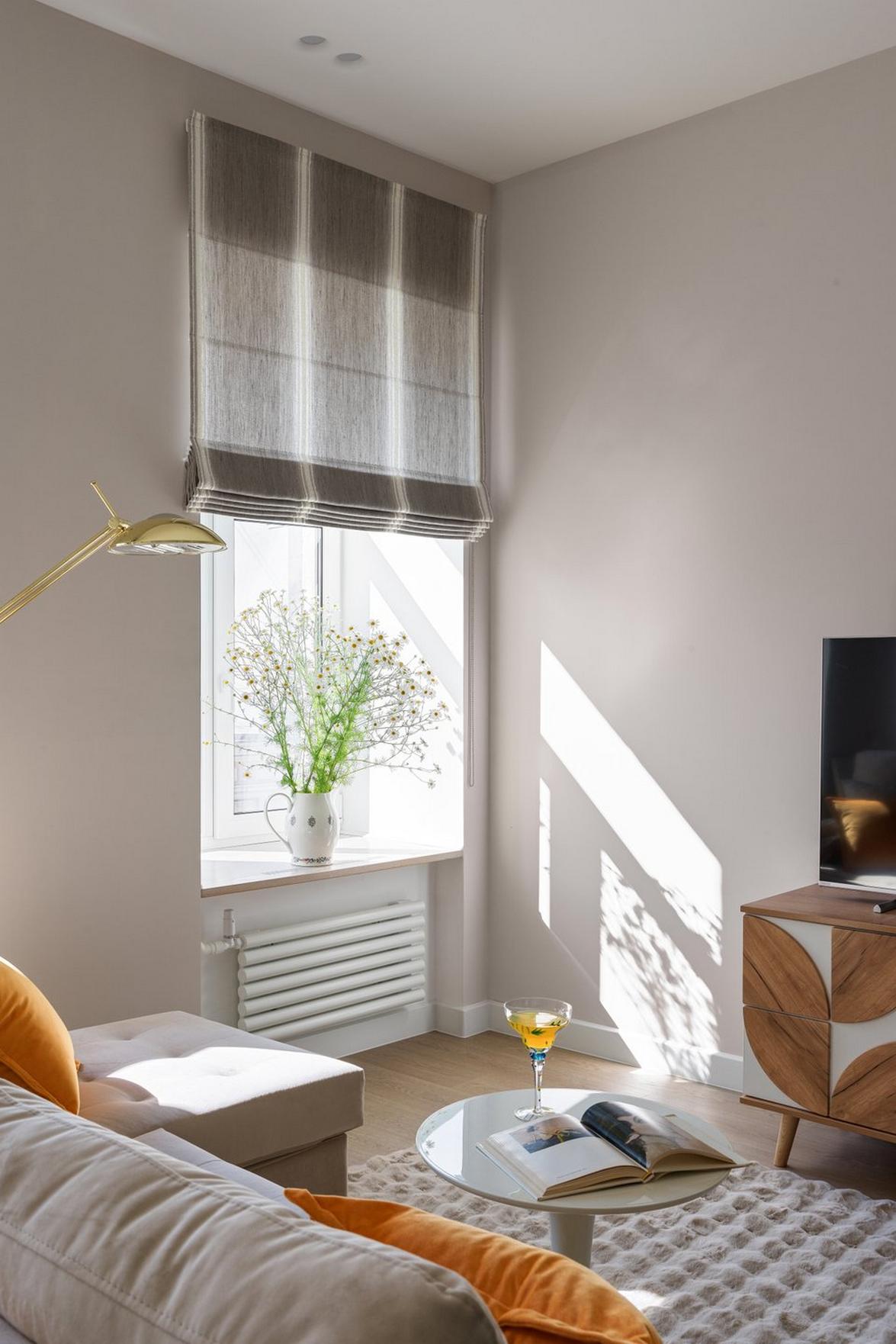 Fiatal doktornő otthona finom, tavaszt idéző enteriőrrel, 59 m2