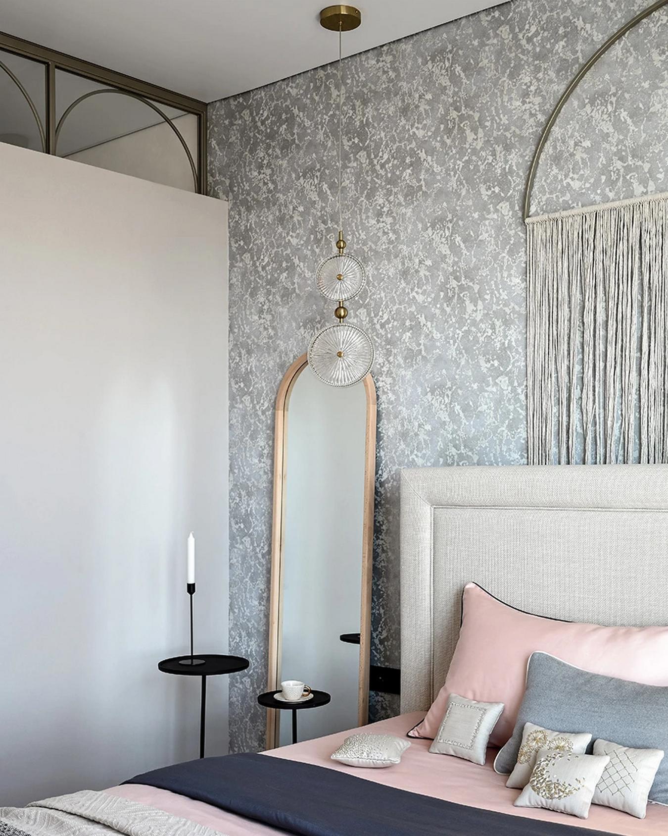 Finom púderes színek díszítik a fiatal pár új otthonát, 61m2-es lakás