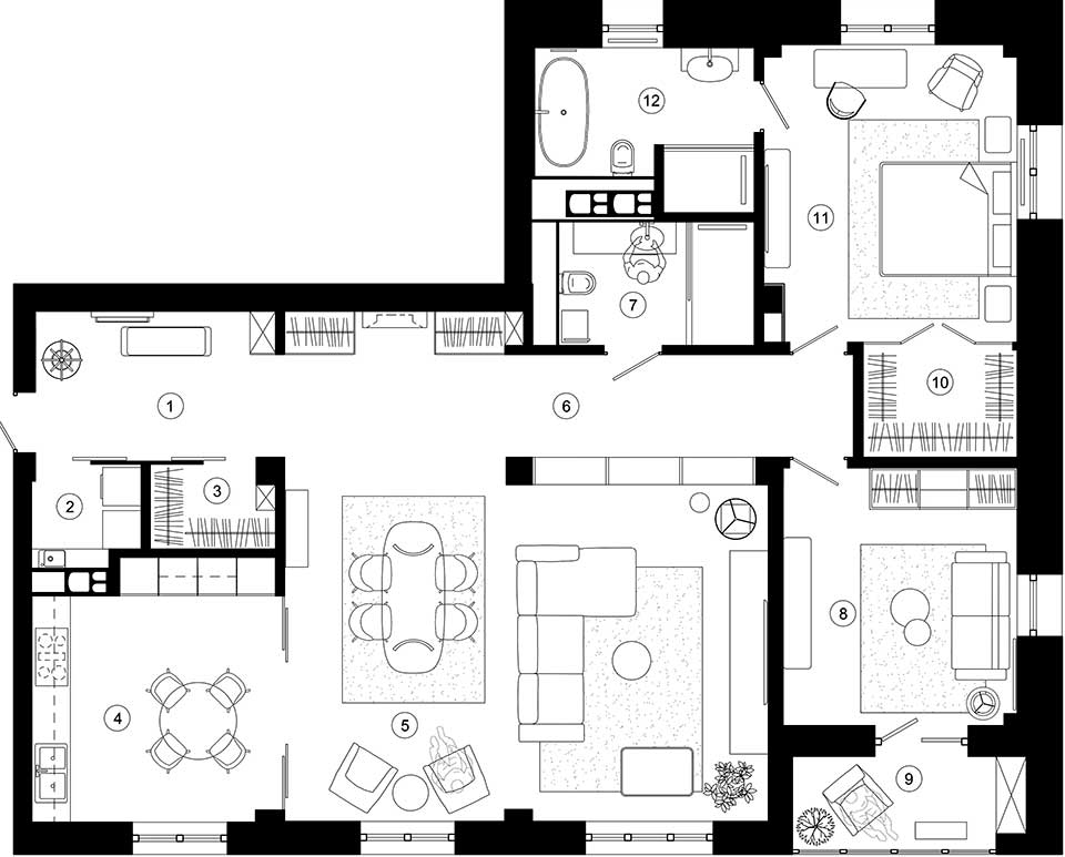 Házaspár felnőtt gyerekekkel: szép otthon modern, finoman nosztalgikus enteriőrrel Házaspár felnőtt gyerekekkel: szép otthon modern, finoman nosztalgikus enteriőrrel