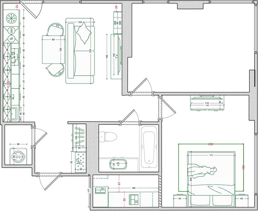 Kulcsrakész új építésű lakást vett a pár, így rendezték be gyorsan, egyszerűen