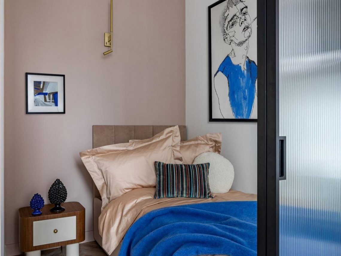 Külön szoba kellett a fiának is: hölgy 38 m2-es lakása háromszobás elosztással