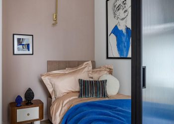 Külön szoba kellett a fiának is: hölgy 38 m2-es lakása háromszobás elosztással