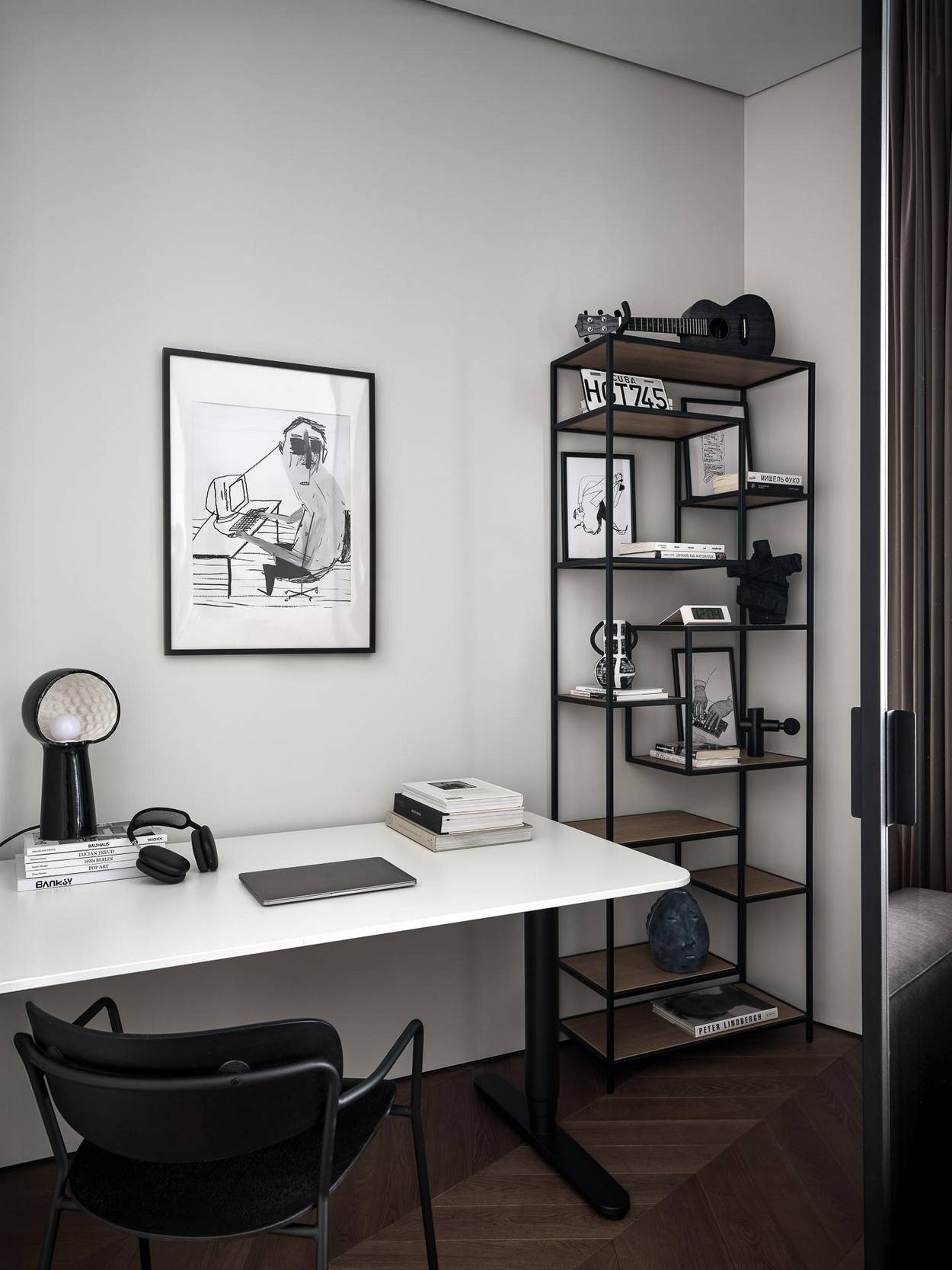 A fiatal gyermekes család modern minimalista stílusban rendezte be új, 79 m²-es lakását A fiatal gyermekes család modern minimalista stílusban rendezte be új, 79 m²-es lakását