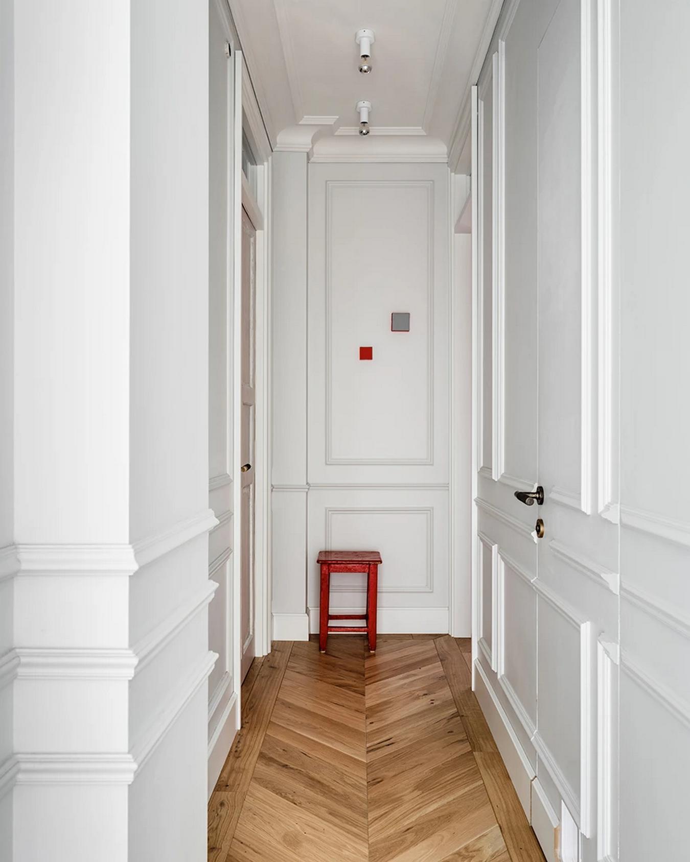 Nagymamától örökölt lakás felújítása a régi lakás hangulatából is átmentve