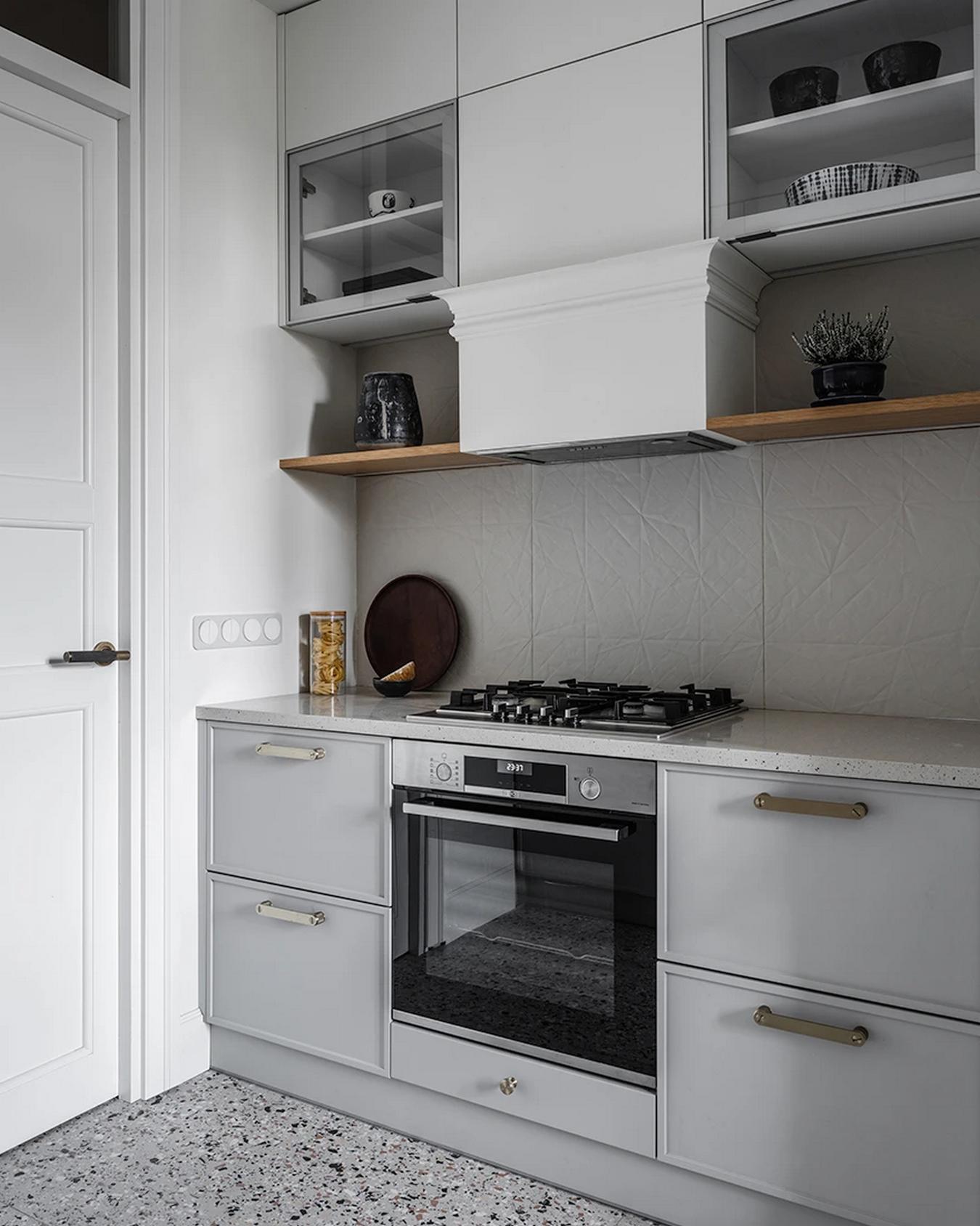 Nagymamától örökölt lakás felújítása a régi lakás hangulatából is átmentve