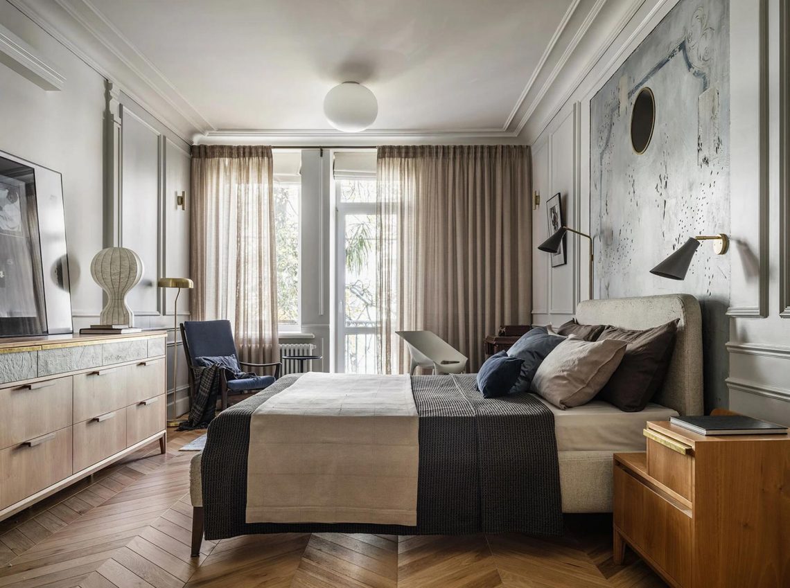 Nagymamától örökölt lakás felújítása a régi lakás hangulatából is átmentve