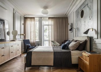 Nagymamától örökölt lakás felújítása a régi lakás hangulatából is átmentve