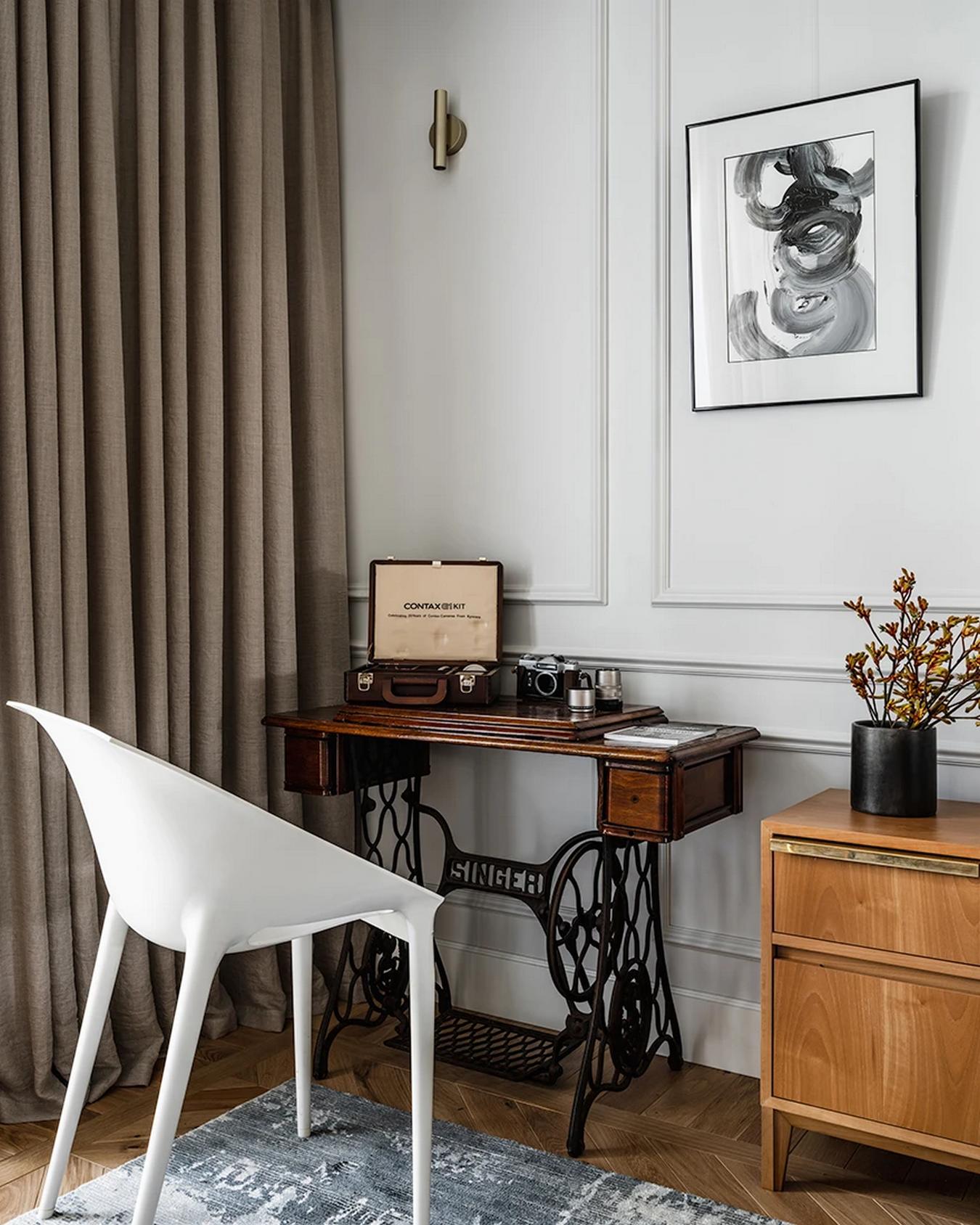 Nagymamától örökölt lakás felújítása a régi lakás hangulatából is átmentve