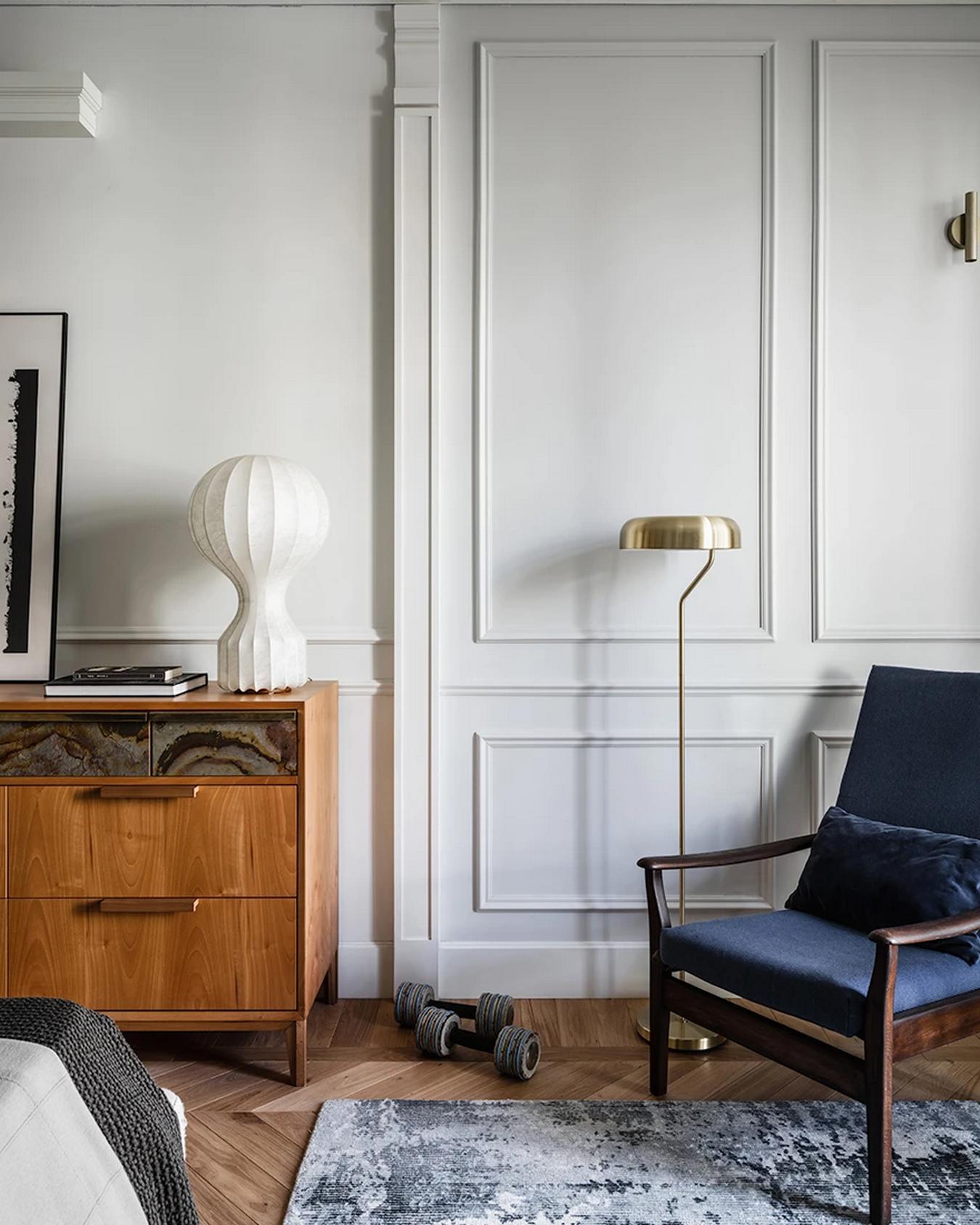 Nagymamától örökölt lakás felújítása a régi lakás hangulatából is átmentve