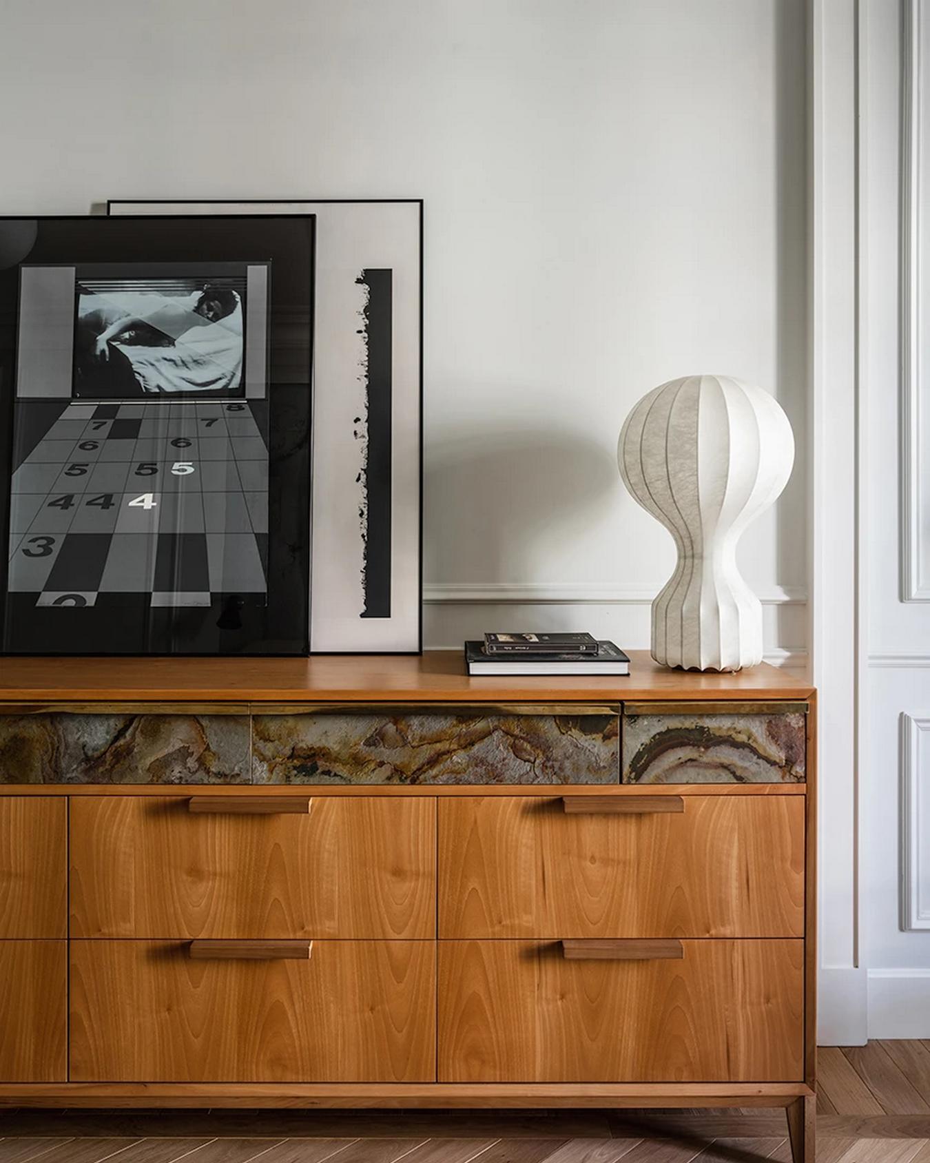 Nagymamától örökölt lakás felújítása a régi lakás hangulatából is átmentve