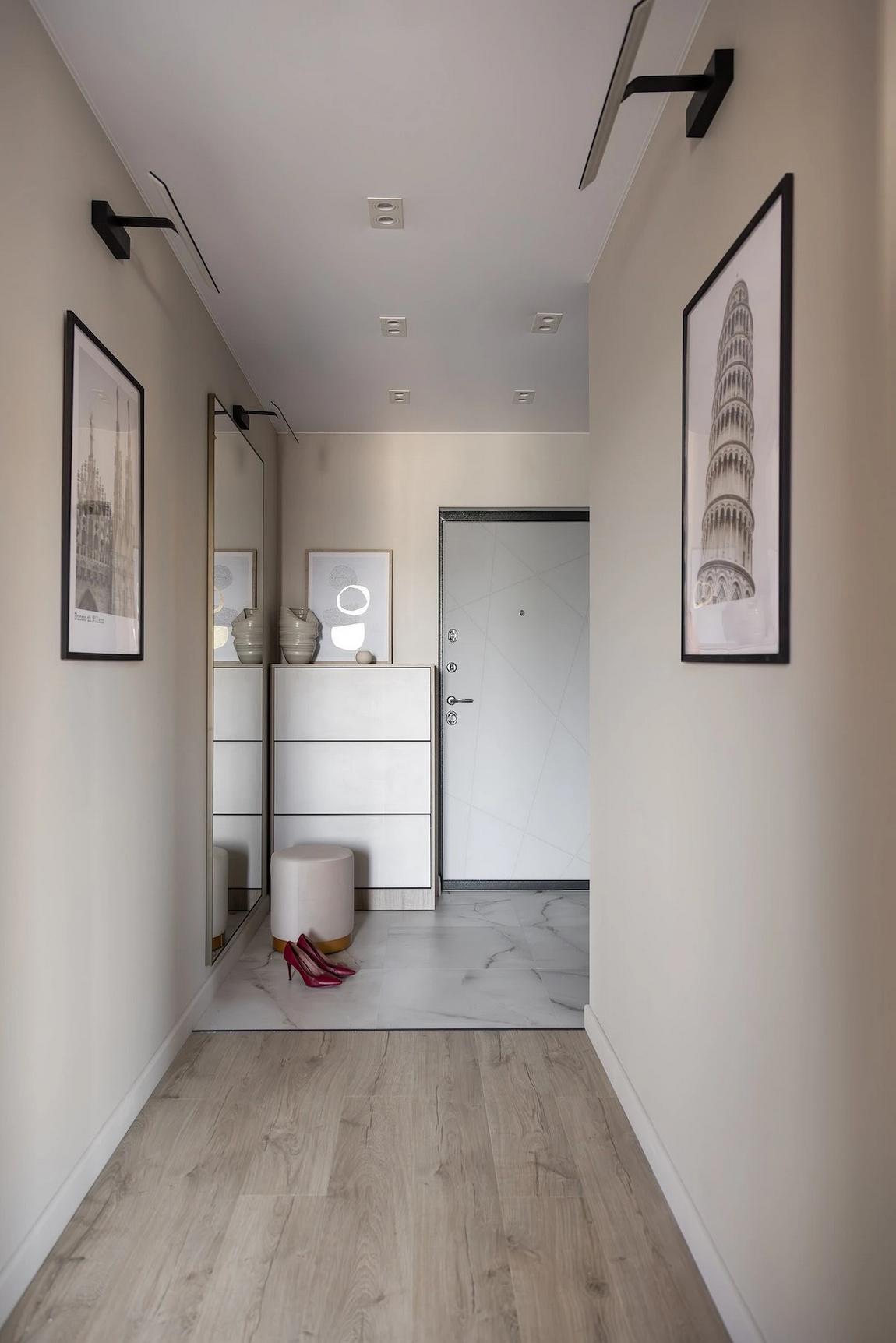 Nyugodt, pasztell dekorációt és 3 külön szoba berendezését kérte a család 75 m2-en Nyugodt, pasztell dekorációt és 3 külön szoba berendezését kérte a család 75 m2-en