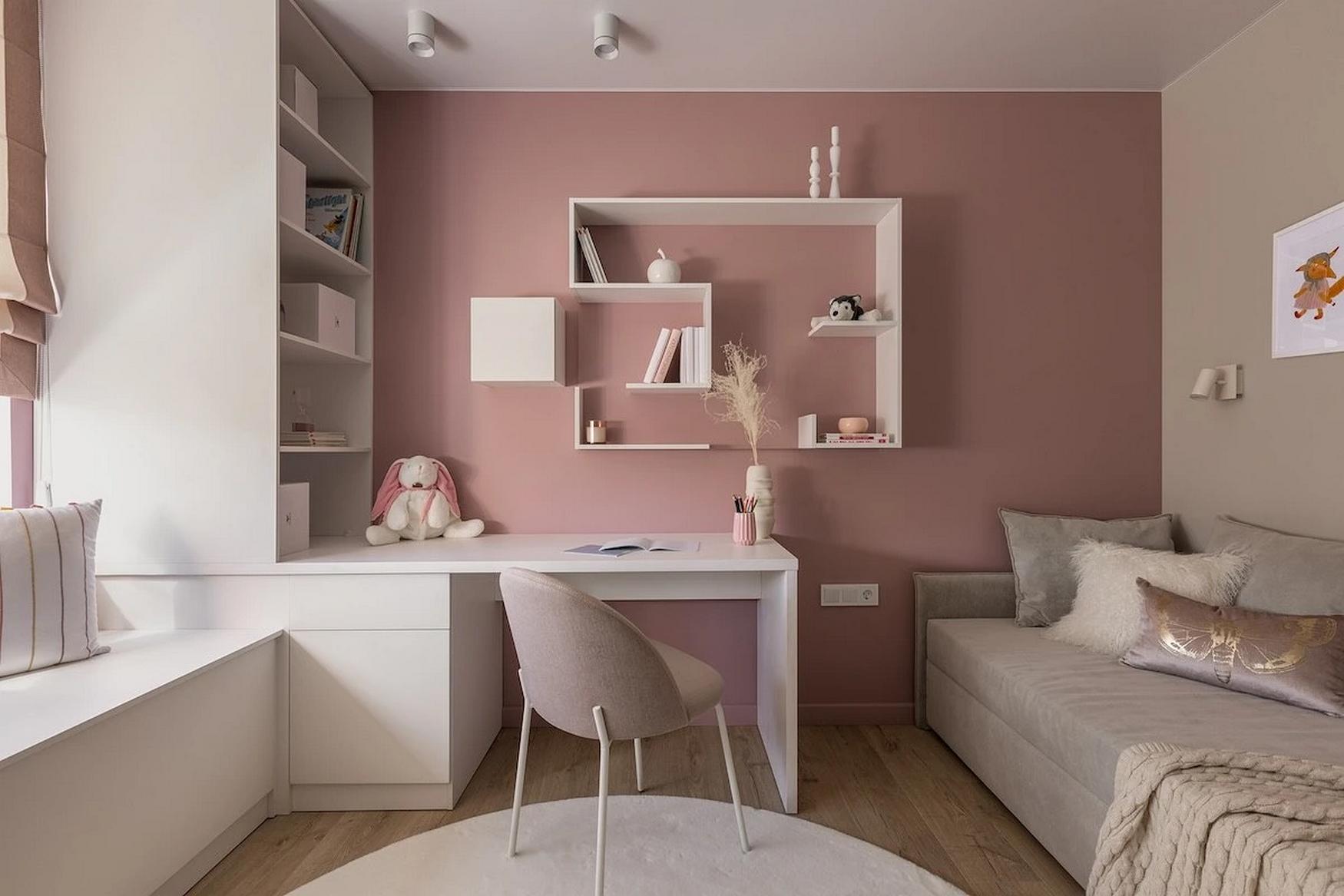 Nyugodt, pasztell dekorációt és 3 külön szoba berendezését kérte a család 75 m2-en Nyugodt, pasztell dekorációt és 3 külön szoba berendezését kérte a család 75 m2-en