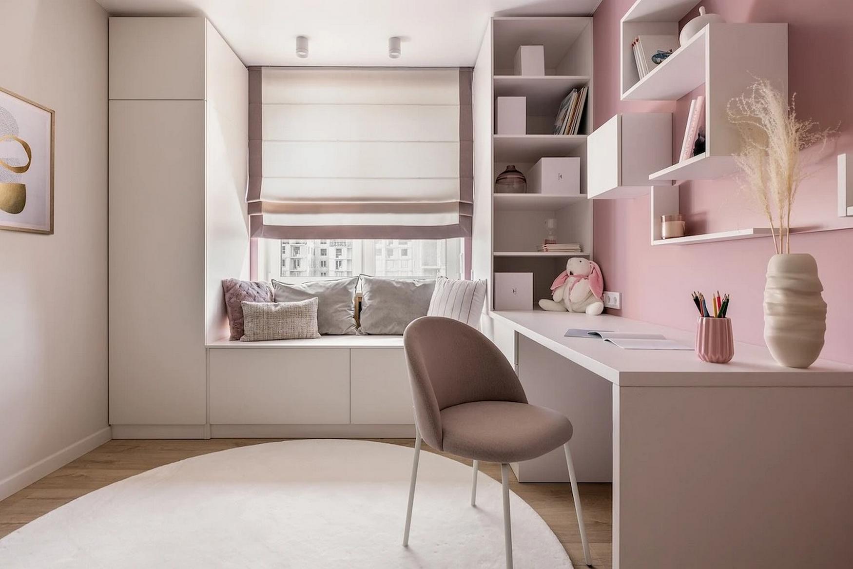 Nyugodt, pasztell dekorációt és 3 külön szoba berendezését kérte a család 75 m2-en Nyugodt, pasztell dekorációt és 3 külön szoba berendezését kérte a család 75 m2-en