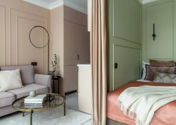 Pisztáciás latte: Ínyenc megoldások egy 23 m2-es garzonlakásban