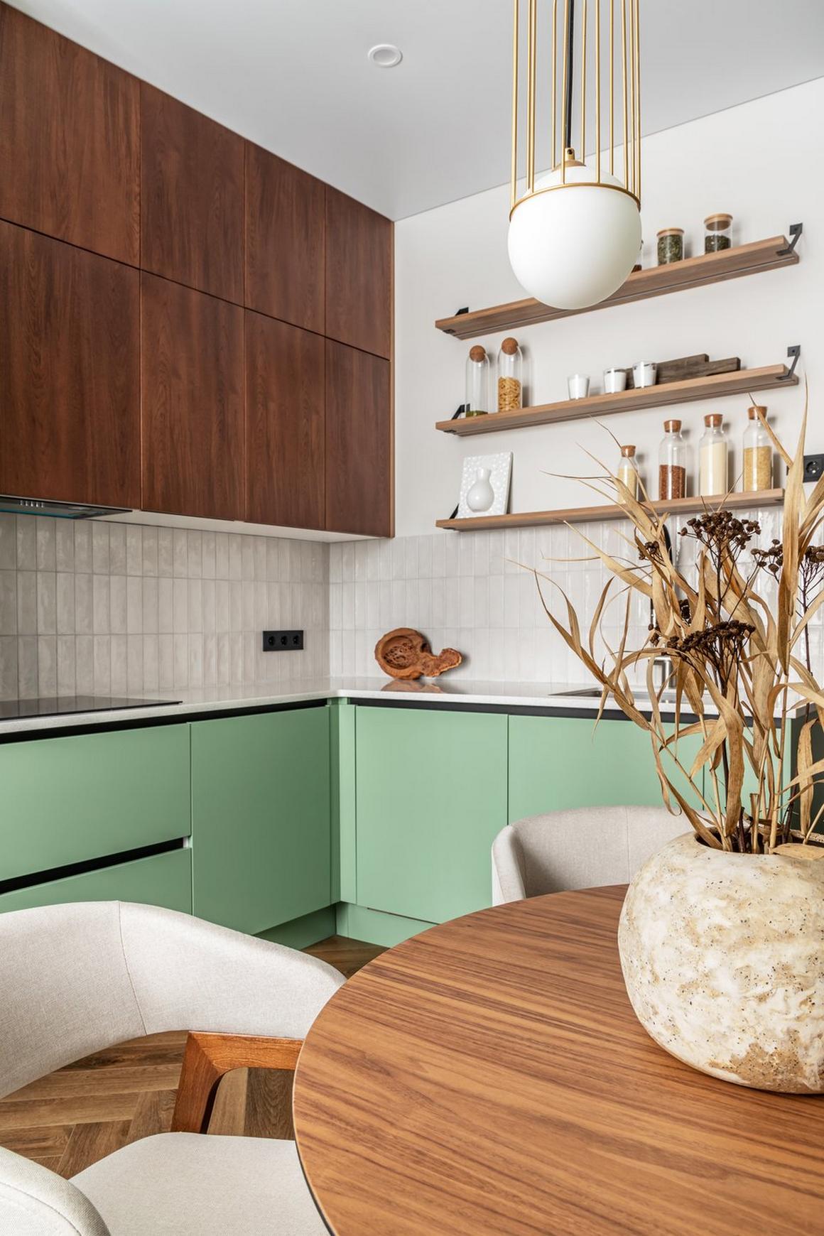 Élhetőbb elosztással újították fel a fiatal nő egyszobás lakását, 40m2 Élhetőbb elosztással újították fel a fiatal nő egyszobás lakását, 40m2