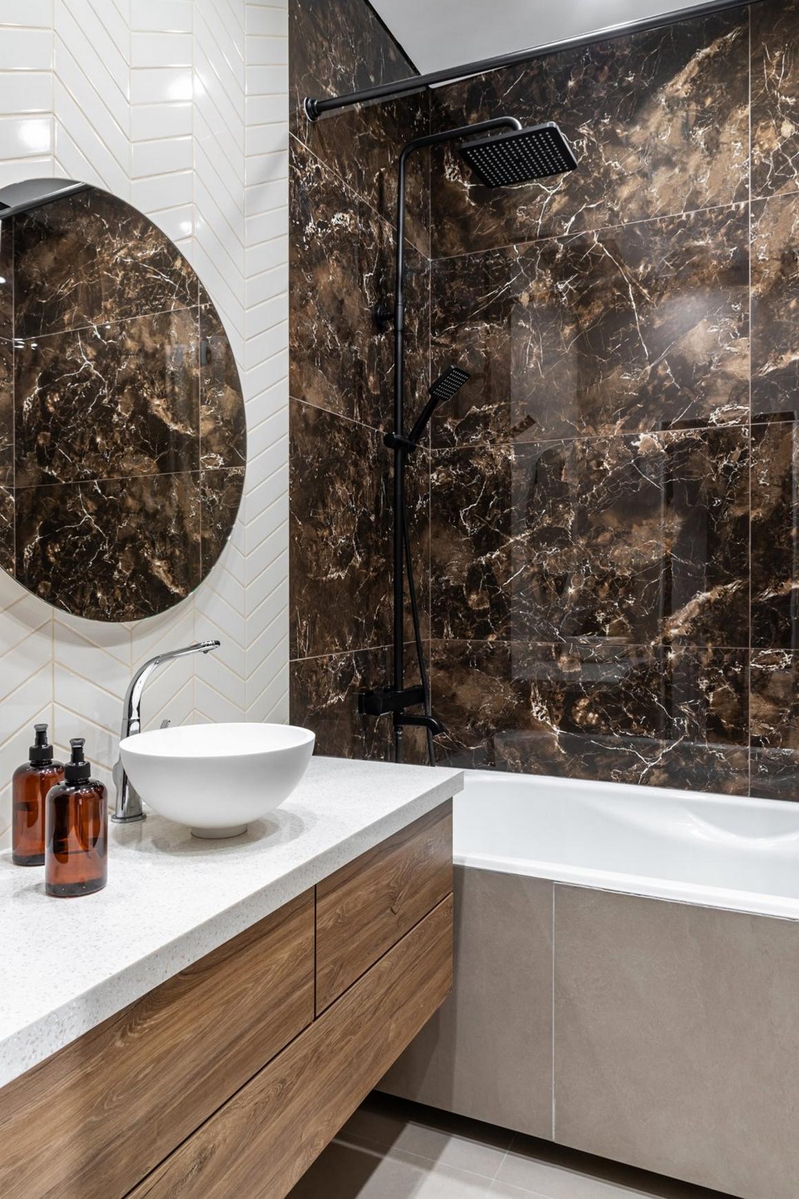 Élhetőbb elosztással újították fel a fiatal nő egyszobás lakását, 40m2 Élhetőbb elosztással újították fel a fiatal nő egyszobás lakását, 40m2