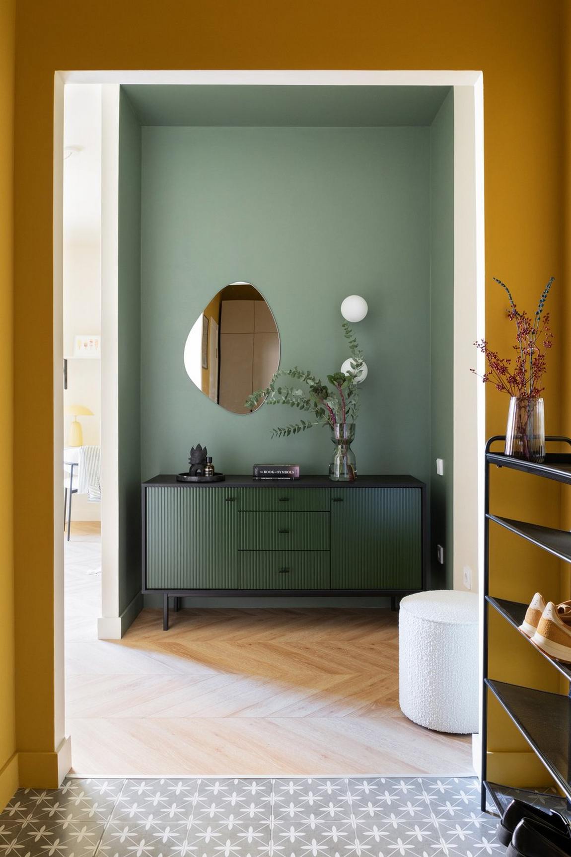 Sok mindenen spóroltak a lakásfelújítás során, így lett mégis mutatós a 40 m2 Sok mindenen spóroltak a lakásfelújítás során, így lett mégis mutatós a 40 m2