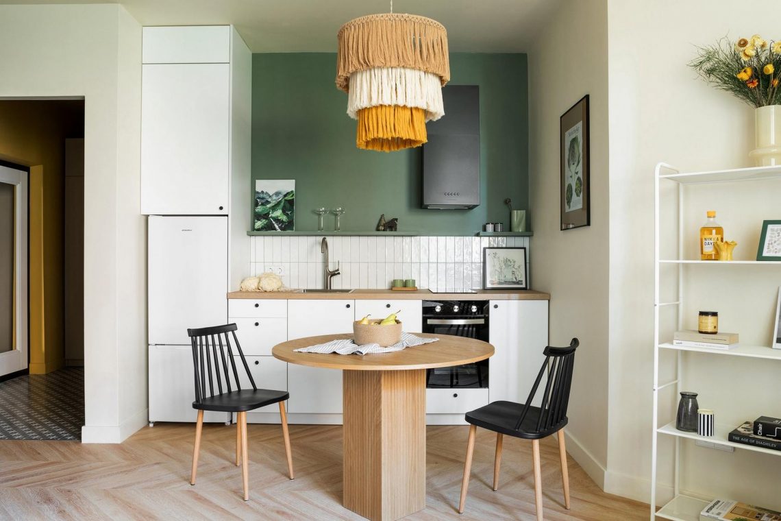 Sok mindenen spóroltak a lakásfelújítás során, így lett mégis mutatós a 40 m2