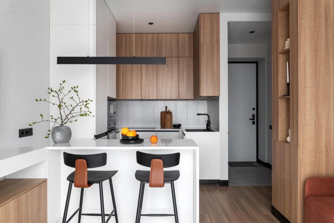 Nem volt határozott stílus elképzelés, univerzális, időtálló berendezést kapott a 37 m2-es lakás