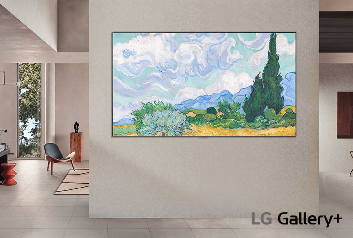 Az LG Gallery+ igazi lakberendezési dizájntárggyá avatja a televíziókat
