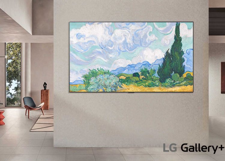 Az LG Gallery+ igazi lakberendezési dizájntárggyá avatja a televíziókat