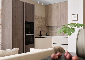 Egyszerű, időtlen lakásberendezés bézs színpalettával