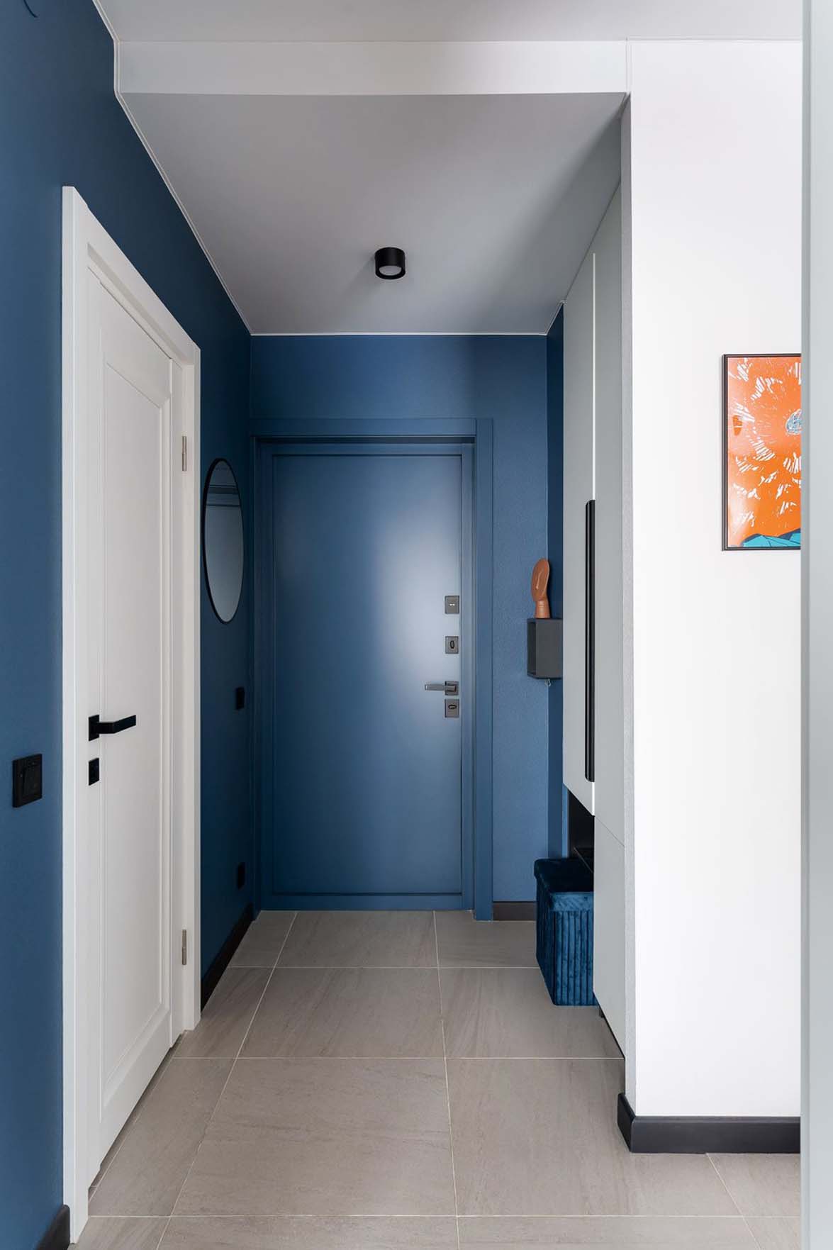 Férfi új lakása, amelyből a színek sem hiányoznak: személyre szabott 40m2-es lakótér