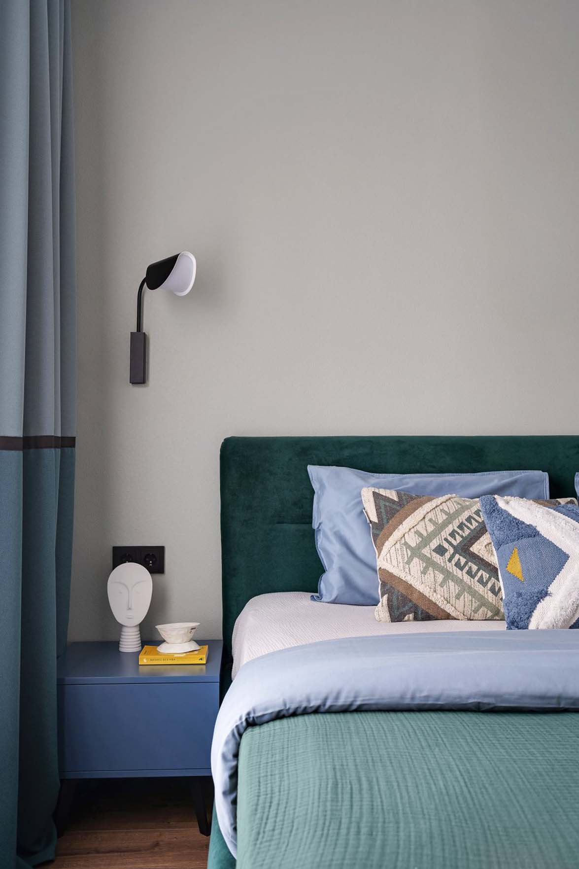 Férfi új lakása, amelyből a színek sem hiányoznak: személyre szabott 40m2-es lakótér