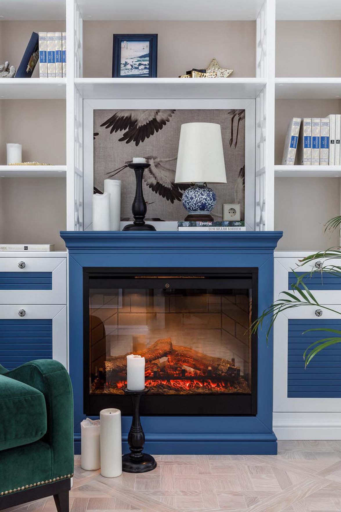 Idős édesanyja lakását rendezte be a férfi: keleti motívumok, életteli enteriőr 66m2-en