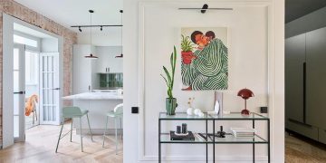 Így lett egy 1930-as évekbeli, lerobbant, 65 nm-es lakásból modern otthon