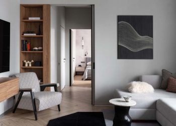 Kényelmes enteriőr, természetes szürke-bézs-pasztell színvilág