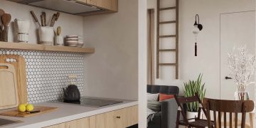 Kertes ház 40m²-en tökéletes felszereltséggel, nagy terasszal? Íme egy stílusos és funkcionális kis otthon