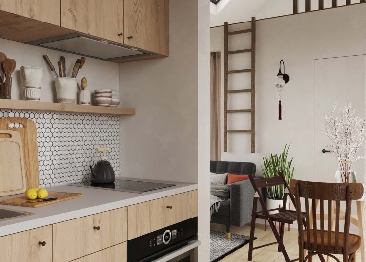 Kertes ház 40m²-en tökéletes felszereltséggel, nagy terasszal? Íme egy stílusos és funkcionális kis otthon
