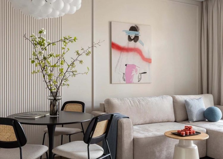 Kevés pénzből kellett egyedi karaktert adni a háromfős család otthonának, 57 m2