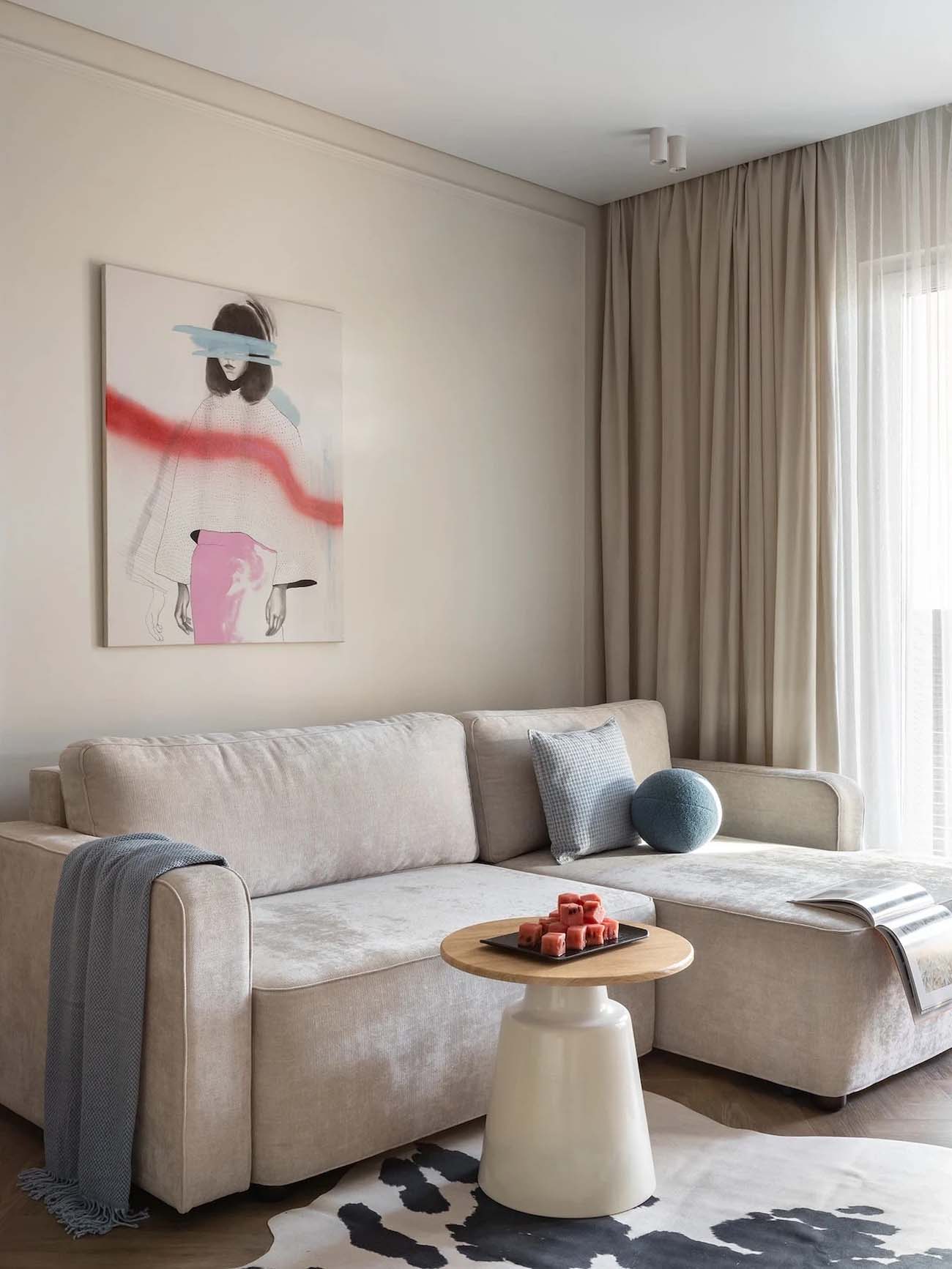 Kevés pénzből kellett egyedi karaktert adni a háromfős család otthonának, 57 m2 Kevés pénzből kellett egyedi karaktert adni a háromfős család otthonának, 57 m2