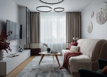 Idős házaspár 37 m2-es egyszobás otthona, lakásfelújítás után