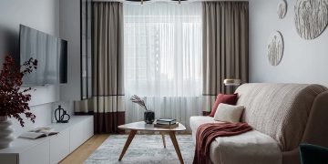 Idős házaspár 37 m2-es egyszobás otthona, lakásfelújítás után