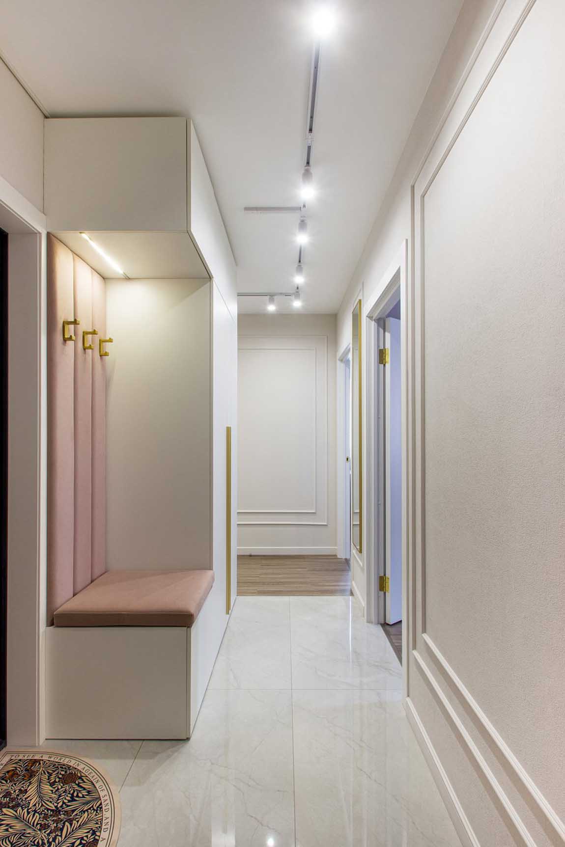 Lágy pasztell színekkel álmodta meg új otthonát a gyermekes család - 77 m2 Lágy pasztell színekkel álmodta meg új otthonát a gyermekes család - 77 m2