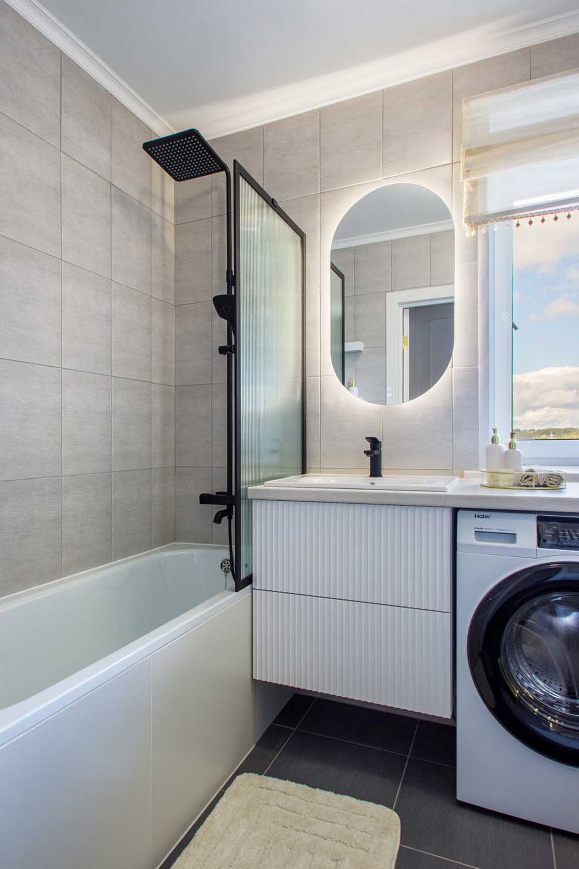 Lágy pasztell színekkel álmodta meg új otthonát a gyermekes család - 77 m2 Lágy pasztell színekkel álmodta meg új otthonát a gyermekes család - 77 m2