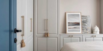 Élénk hangsúlyokkal feldobott modern klasszikus enteriőr